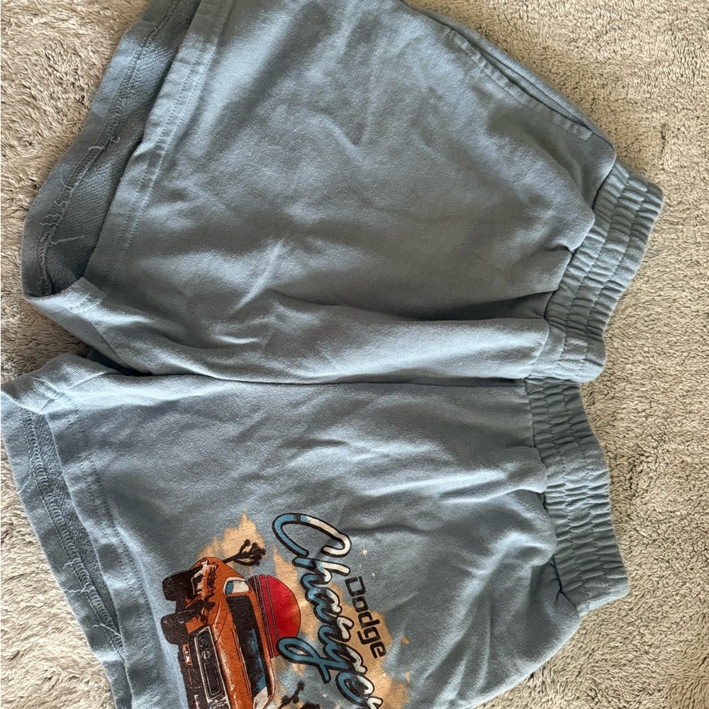 Dodge Chargers Baby Blue Shorts